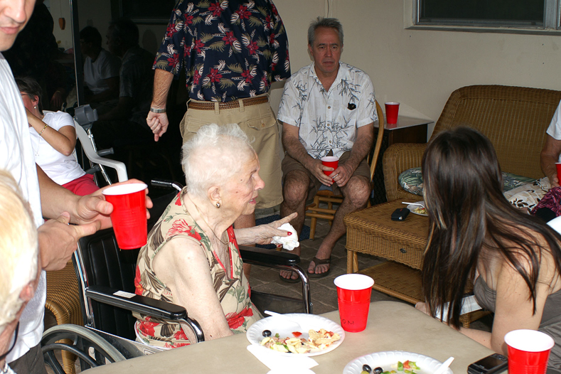 Gandma talks to Jenny, Jenny talks to Donald