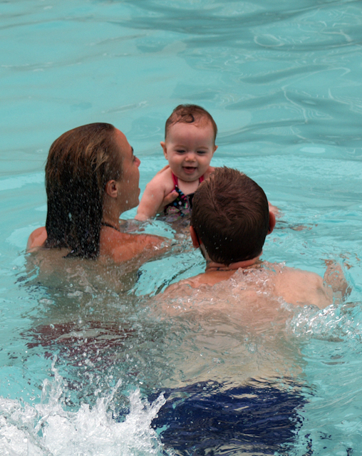 A family swim