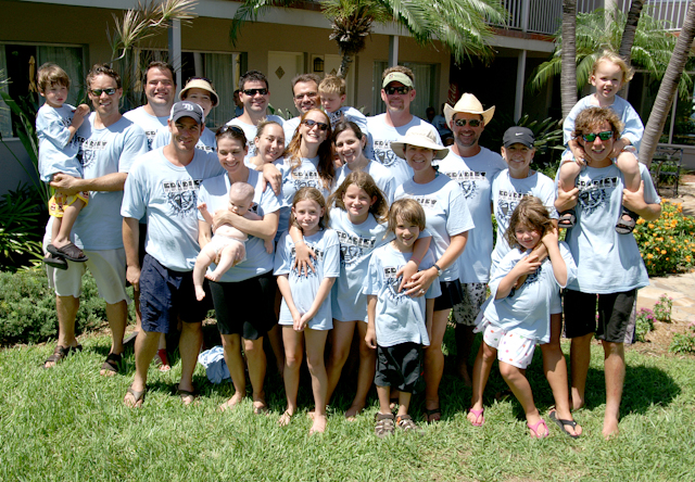 Chuck & Patti's kids and grandkids