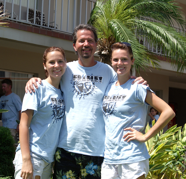 Danny, Christina, & Julia Fradley