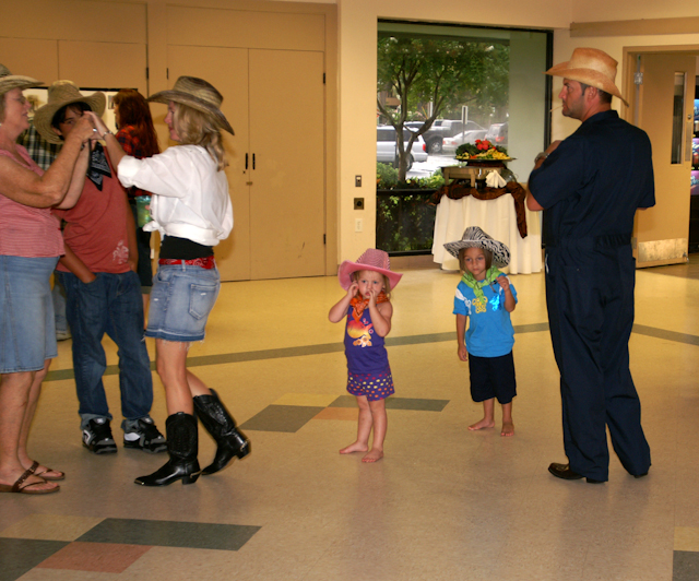 kids in costume