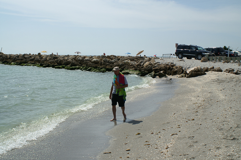 Bob on the hunt in Captiva