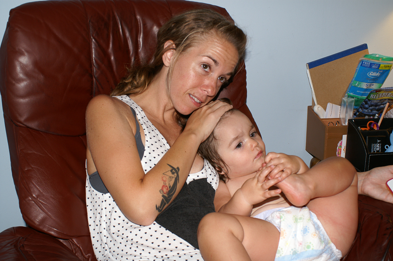 relaxin in grandpa's chair