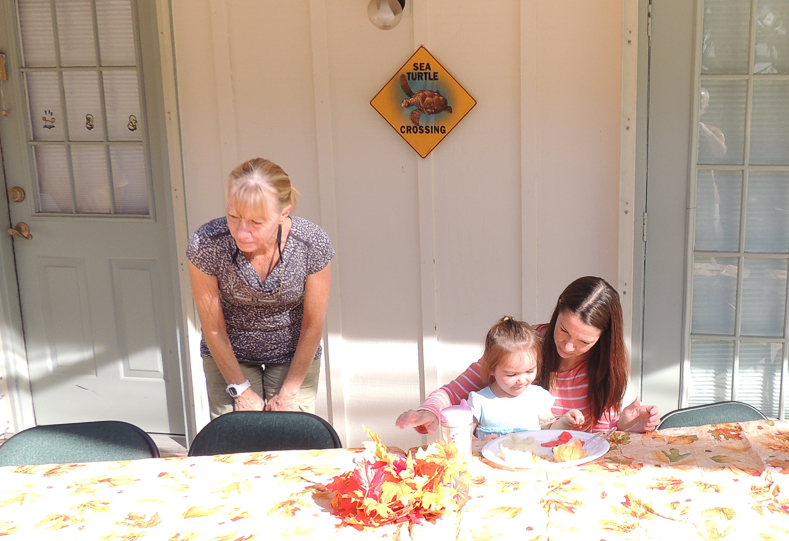 Mary, Finley, & Erin