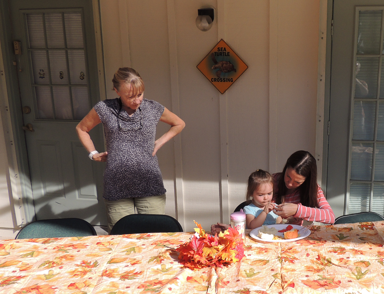 Mary, Finley, & Erin