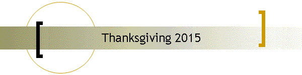 Thanksgiving 2015